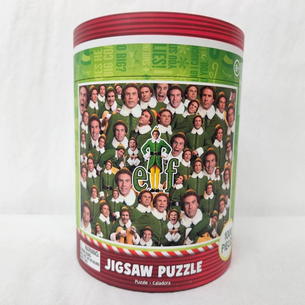 Elf‎ Movie Jigsaw Puzzle 1000 Pieces Buddy the Elf Collector Box Paladone New